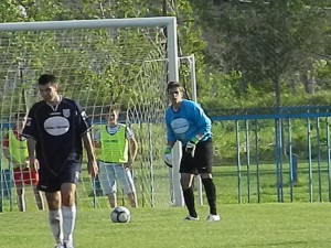 Skvelý brankár: Aleksandar Radaković (Mladosť Petrovec) (Foto: J. P.)